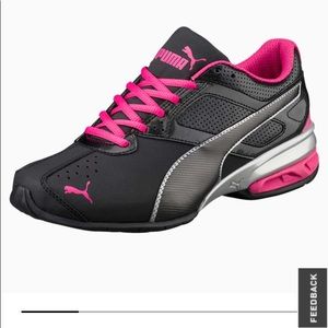 Puma Tazon 6 Wn’s FM Black-silver-beetroot purple